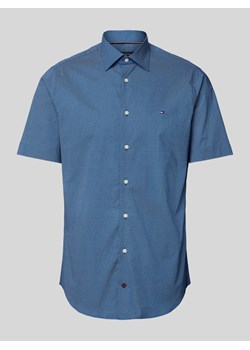 Koszula biznesowa o kroju regular fit ze wzorem na całej powierzchni ze sklepu Peek&Cloppenburg  w kategorii Koszule męskie - zdjęcie 172540561