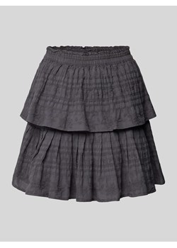 Spódnica mini z efektem stopniowania ze sklepu Peek&Cloppenburg  w kategorii Spódnice - zdjęcie 172540594