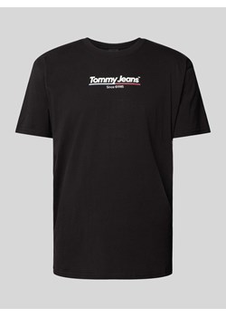 T-shirt z nadrukiem z logo ze sklepu Peek&Cloppenburg  w kategorii T-shirty męskie - zdjęcie 172540601