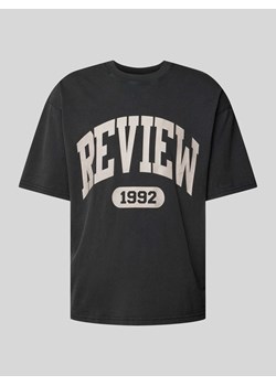 T-shirt z nadrukiem z logo ze sklepu Peek&Cloppenburg  w kategorii T-shirty męskie - zdjęcie 172540610