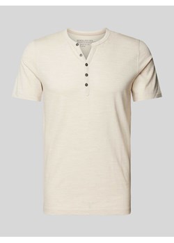 T-shirt z krótką listwą guzikową ze sklepu Peek&Cloppenburg  w kategorii T-shirty męskie - zdjęcie 172540660