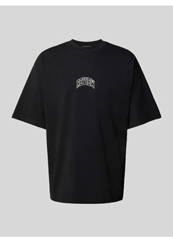 T-shirt z nadrukiem z logo ze sklepu Peek&Cloppenburg  w kategorii T-shirty męskie - zdjęcie 172540663