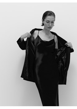 Reserved - Sukienka maxi z wiskozy - czarny ze sklepu Reserved w kategorii Sukienki - zdjęcie 172542043