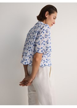 Reserved - Koszula z haftem - jasnoniebieski ze sklepu Reserved w kategorii Koszule damskie - zdjęcie 172542083