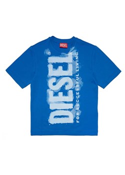 Diesel Kid Koszulka w kolorze niebieskim ze sklepu Limango Polska w kategorii T-shirty chłopięce - zdjęcie 172542780