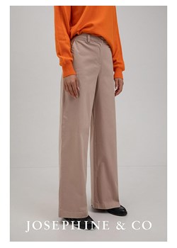 Josephine &amp; Co Spodnie &quot;Moos&quot; w kolorze beżowym ze sklepu Limango Polska w kategorii Spodnie damskie - zdjęcie 172542883