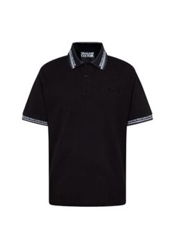 Versace Jeans Couture Polo polo Czarny Regular Fit ze sklepu MODIVO w kategorii T-shirty męskie - zdjęcie 172543323