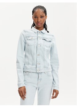 Tommy Jeans Kurtka jeansowa Vivianne DW0DW17659 Błękitny Slim Fit ze sklepu MODIVO w kategorii Kurtki damskie - zdjęcie 172543384
