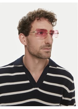 Jack&Jones Okulary przeciwsłoneczne Jacvenice 12228732 Różowy ze sklepu MODIVO w kategorii Okulary przeciwsłoneczne męskie - zdjęcie 172543822