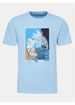 Pierre Cardin T-Shirt C5 21070.2103 Błękitny Modern Fit ze sklepu MODIVO w kategorii T-shirty męskie - zdjęcie 172543833