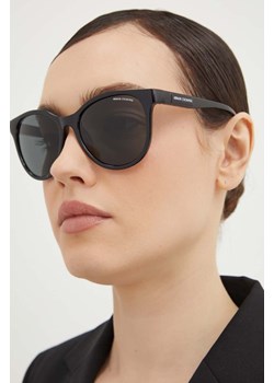 Armani Exchange okulary przeciwsłoneczne damskie kolor czarny 0AX4144SU ze sklepu ANSWEAR.com w kategorii Okulary przeciwsłoneczne damskie - zdjęcie 172544344