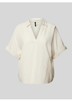 Bluzka z wykładanym kołnierzem model ‘MICHELLE’ ze sklepu Peek&Cloppenburg  w kategorii Bluzki damskie - zdjęcie 172546212