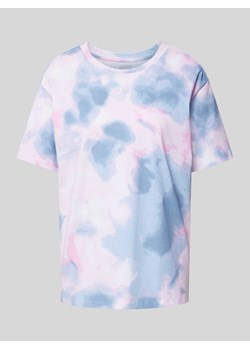 T-shirt z efektem batiku ze sklepu Peek&Cloppenburg  w kategorii Bluzki damskie - zdjęcie 172546342