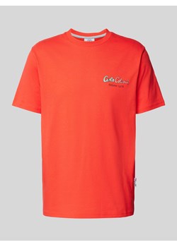 T-shirt z nadrukiem z logo ze sklepu Peek&Cloppenburg  w kategorii T-shirty męskie - zdjęcie 172546370