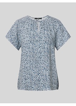 Bluzka z wiskozy z wzorem na całej powierzchni ze sklepu Peek&Cloppenburg  w kategorii Bluzki damskie - zdjęcie 172546434