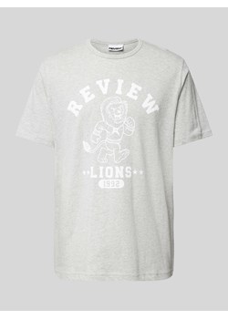 T-shirt z nadrukiem z logo ze sklepu Peek&Cloppenburg  w kategorii T-shirty męskie - zdjęcie 172546570