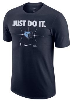 T-shirt męski Nike NBA Memphis Grizzlies Essential - Niebieski ze sklepu Nike poland w kategorii T-shirty męskie - zdjęcie 172547690