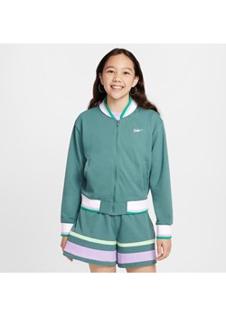 Kurtka dla dziewcząt Nike Sportswear - Zieleń ze sklepu Nike poland w kategorii Kurtki dziewczęce - zdjęcie 172547693