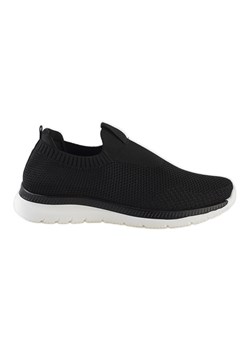 Wsuwane buty sportowe czarne ze sklepu ButyModne.pl w kategorii Buty sportowe damskie - zdjęcie 172547974