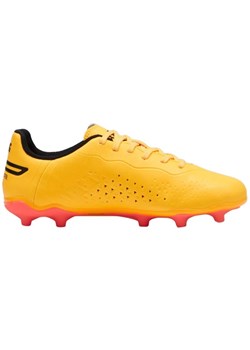 Buty piłkarskie Puma King Match FG/AG Jr 107573 05 żółte ze sklepu ButyModne.pl w kategorii Buty sportowe dziecięce - zdjęcie 172548081