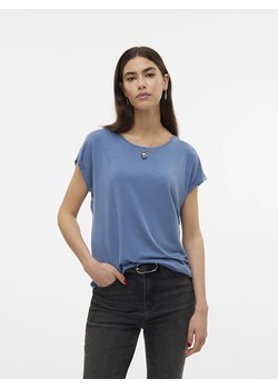Vero Moda Koszulka w kolorze niebieskim ze sklepu Limango Polska w kategorii Bluzki damskie - zdjęcie 172549462