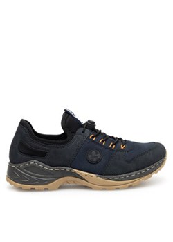 Rieker Sneakersy M0564-14 Niebieski ze sklepu MODIVO w kategorii Buty sportowe damskie - zdjęcie 172550150