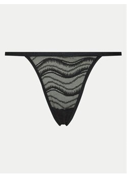 Calvin Klein Underwear Stringi 000QD3994E Czarny ze sklepu MODIVO w kategorii Majtki damskie - zdjęcie 172550180