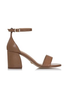 Skórzane sandały damskie na słupku ze sklepu OCHNIK w kategorii Sandały damskie - zdjęcie 172551391