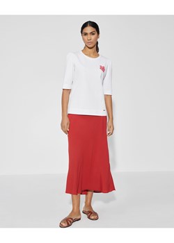 Czerwona rozkloszowana spódnica damska ze sklepu OCHNIK w kategorii Spódnice - zdjęcie 172551631