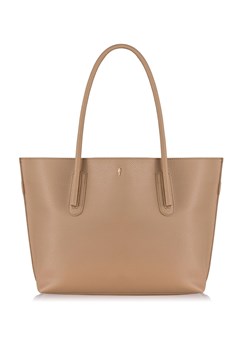 Beżowa torebka shopper damska ze sklepu OCHNIK w kategorii Torby Shopper bag - zdjęcie 172551993