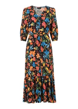 Kwiecista sukienka maxi z falbanką ze sklepu OCHNIK w kategorii Sukienki - zdjęcie 172552743