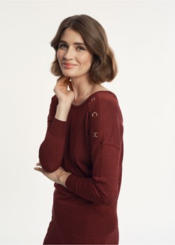 Sweter z wiązaniem na plecach damski ze sklepu OCHNIK w kategorii Swetry damskie - zdjęcie 172553052