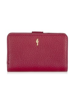 Skórzany różowy portfel damski ze sklepu OCHNIK w kategorii Portfele damskie - zdjęcie 172553094