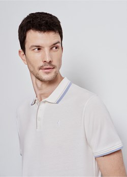 Biała koszulka polo męska ze sklepu OCHNIK w kategorii T-shirty męskie - zdjęcie 172553222