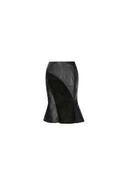 Skórzana asymetryczna spódnica ze sklepu OCHNIK w kategorii Spódnice - zdjęcie 172553462