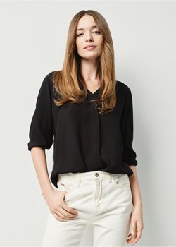 Czarna bluzka basic damska ze sklepu OCHNIK w kategorii Bluzki damskie - zdjęcie 172553784