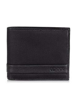 Czarny rozkładany portfel męski ze sklepu OCHNIK w kategorii Portfele męskie - zdjęcie 172554383