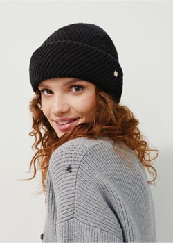 Czarna czapka zimowa damska ze sklepu OCHNIK w kategorii Czapki zimowe damskie - zdjęcie 172554634