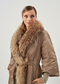 Beżowa kurtka damska bez kaptura ze sklepu OCHNIK w kategorii Kurtki damskie - zdjęcie 172555482