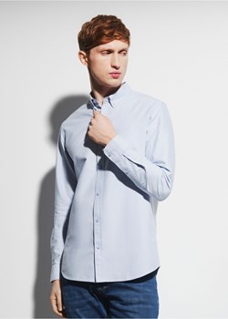 Błękitna koszula męska ze sklepu OCHNIK w kategorii Koszule męskie - zdjęcie 172555522