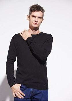 Czarny sweter męski ze sklepu OCHNIK w kategorii Swetry męskie - zdjęcie 172555752