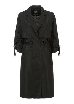 Czarny płaszcz damski z troczkami ze sklepu OCHNIK w kategorii Płaszcze damskie - zdjęcie 172556600