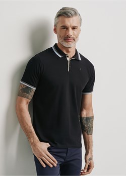 Czarna koszulka polo męska ze sklepu OCHNIK w kategorii T-shirty męskie - zdjęcie 172557614