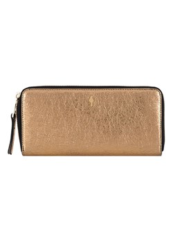 Duży złoty portfel damski ze sklepu OCHNIK w kategorii Portfele damskie - zdjęcie 172557622