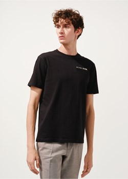 Czarny basic T-shirt męski z logo marki OCHNIK ze sklepu OCHNIK w kategorii T-shirty męskie - zdjęcie 172558264