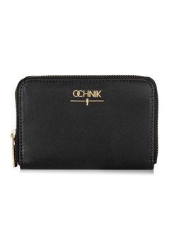 Czarny skórzany portfel damski ze sklepu OCHNIK w kategorii Portfele damskie - zdjęcie 172559062