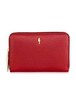 Czerwony skórzany portfel damski ze sklepu OCHNIK w kategorii Portfele damskie - zdjęcie 172559572