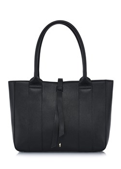 Czarna shopperka z imitacji skóry ze sklepu OCHNIK w kategorii Torby Shopper bag - zdjęcie 172559993