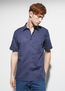 Koszula męska z krótkim rękawem ze sklepu OCHNIK w kategorii Koszule męskie - zdjęcie 172560352