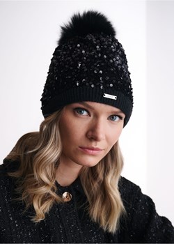 Cekinowa czapka damska ze sklepu OCHNIK w kategorii Czapki zimowe damskie - zdjęcie 172561942